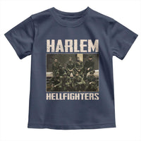 Halem Hellfighters Toddler T Shirt USA Black Military History Soldiers WWI WWII