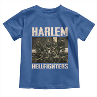Halem Hellfighters Toddler T Shirt USA Black Military History Soldiers WWI WWII