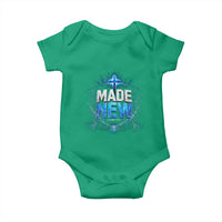 Christian Baptism Baby Onesie Made Water Bible Verse Baptized