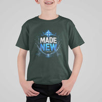 Christian Baptism T Shirt For Kid Made Water Bible Verse Baptized