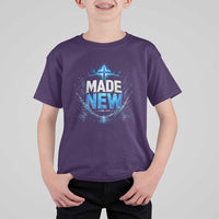 Christian Baptism T Shirt For Kid Made Water Bible Verse Baptized