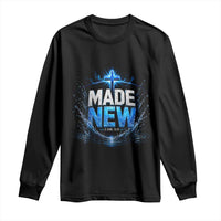 Christian Baptism Long Sleeve Shirt Made Water Bible Verse Baptized