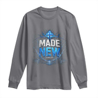 Christian Baptism Long Sleeve Shirt Made Water Bible Verse Baptized