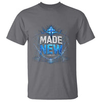 Christian Baptism T Shirt Made Water Bible Verse Baptized