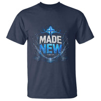 Christian Baptism T Shirt Made Water Bible Verse Baptized
