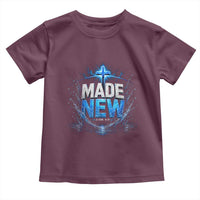 Christian Baptism Toddler T Shirt Made Water Bible Verse Baptized