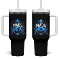 Christian Baptism Tumbler With Handle Made Water Bible Verse Baptized