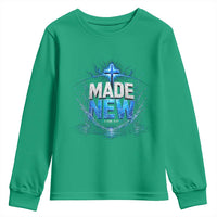 Christian Baptism Youth Sweatshirt Made Water Bible Verse Baptized