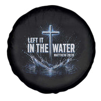 Baptism Spare Tire Cover Left It In The Water Matthew 28 19 Christian Cross