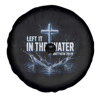 Baptism Spare Tire Cover Left It In The Water Matthew 28 19 Christian Cross