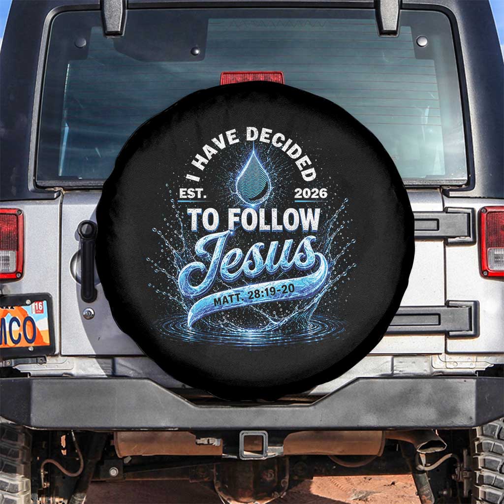 New Baptist Believer Spare Tire Cover Have Decided To Follow Jesus 2026