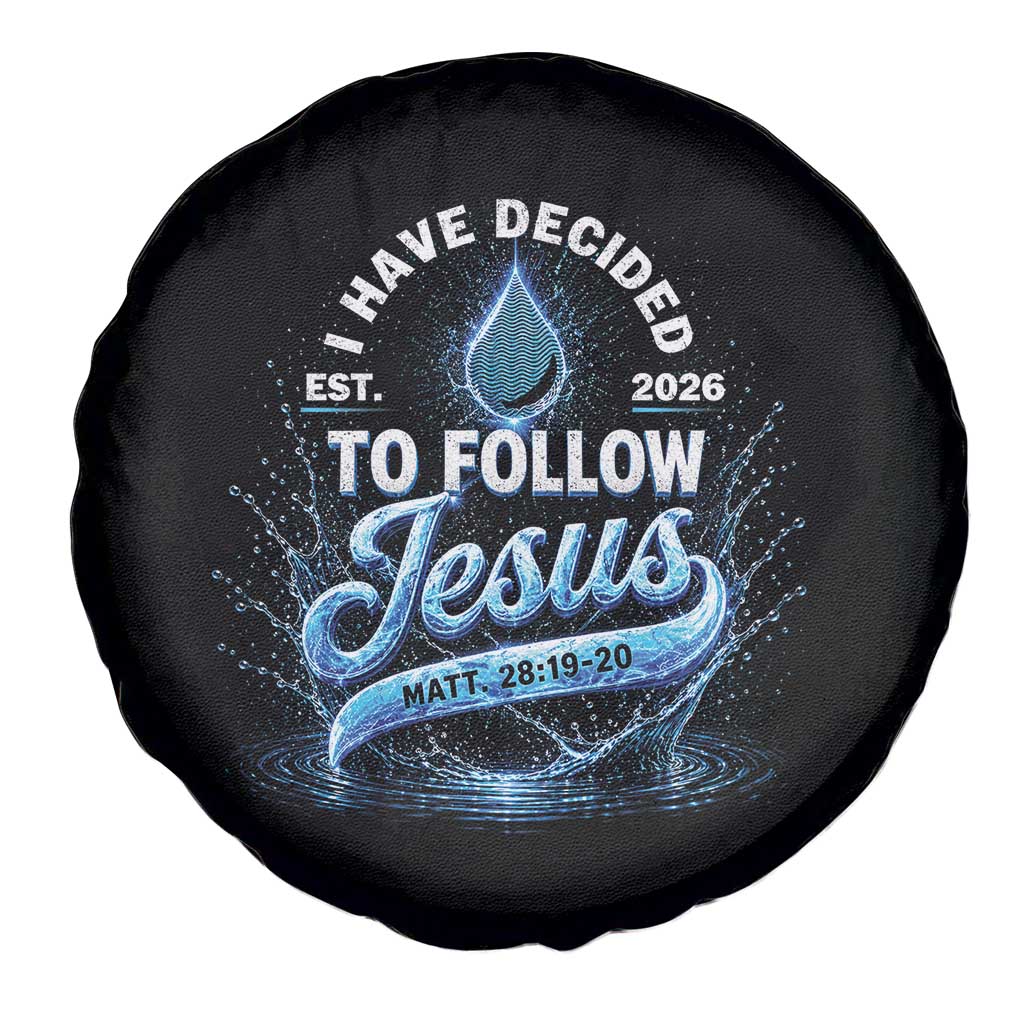 New Baptist Believer Spare Tire Cover Have Decided To Follow Jesus 2026