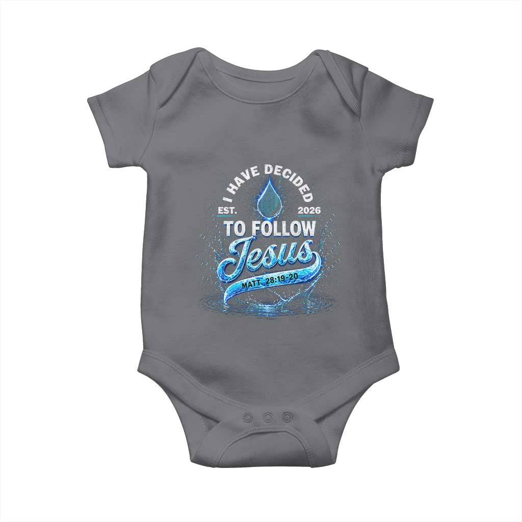 New Baptist Believer Baby Onesie Have Decided To Follow Jesus 2026