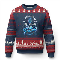 New Baptist Believer Ugly Christmas Sweater Have Decided To Follow Jesus 2026