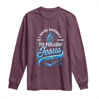 New Baptist Believer Long Sleeve Shirt Have Decided To Follow Jesus 2026