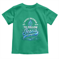 New Baptist Believer Toddler T Shirt Have Decided To Follow Jesus 2026