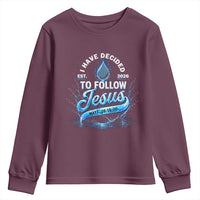 New Baptist Believer Youth Sweatshirt Have Decided To Follow Jesus 2026