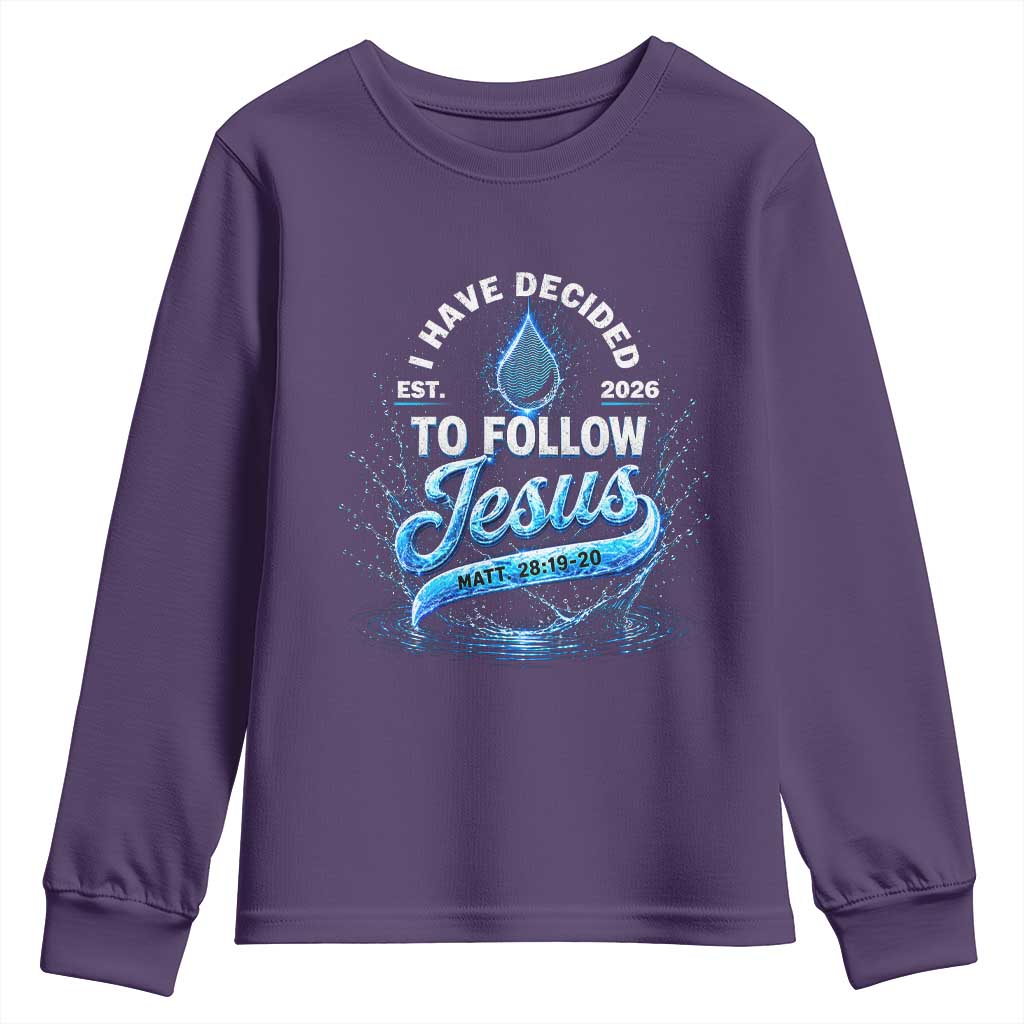 New Baptist Believer Youth Sweatshirt Have Decided To Follow Jesus 2026