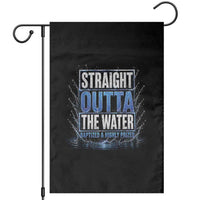 Baptism Garden Flag Straight Outta Water Christian Baptized