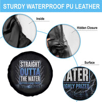 Baptism Spare Tire Cover Straight Outta Water Christian Baptized