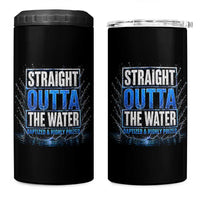 Baptism 4 in 1 Can Cooler Tumbler Straight Outta Water Christian Baptized