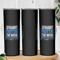 Baptism Skinny Tumbler Straight Outta Water Christian Baptized