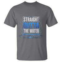 Baptism T Shirt Straight Outta Water Christian Baptized