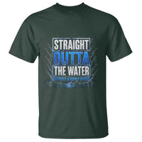 Baptism T Shirt Straight Outta Water Christian Baptized