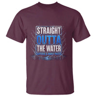 Baptism T Shirt Straight Outta Water Christian Baptized