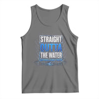 Baptism Tank Top Straight Outta Water Christian Baptized