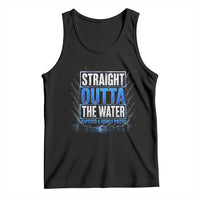 Baptism Tank Top Straight Outta Water Christian Baptized
