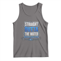 Baptism Tank Top Straight Outta Water Christian Baptized