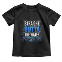 Baptism Toddler T Shirt Straight Outta Water Christian Baptized