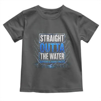 Baptism Toddler T Shirt Straight Outta Water Christian Baptized