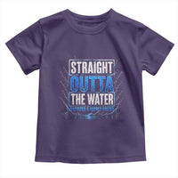 Baptism Toddler T Shirt Straight Outta Water Christian Baptized
