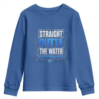Baptism Youth Sweatshirt Straight Outta Water Christian Baptized