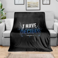 Christian Baptism Throw Blanket New Believer Water Immersion Baptized I Have Decided