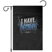 Christian Baptism Garden Flag New Believer Water Immersion Baptized I Have Decided