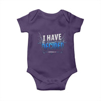 Christian Baptism Baby Onesie New Believer Water Immersion Baptized I Have Decided