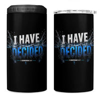 Christian Baptism 4 in 1 Can Cooler Tumbler New Believer Water Immersion Baptized I Have Decided