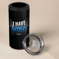 Christian Baptism 4 in 1 Can Cooler Tumbler New Believer Water Immersion Baptized I Have Decided