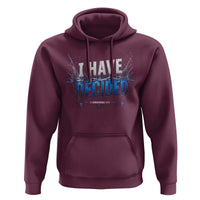 Christian Baptism Hoodie New Believer Water Immersion Baptized I Have Decided