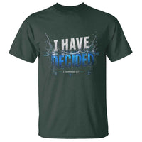 Christian Baptism T Shirt New Believer Water Immersion Baptized I Have Decided