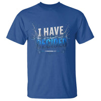 Christian Baptism T Shirt New Believer Water Immersion Baptized I Have Decided