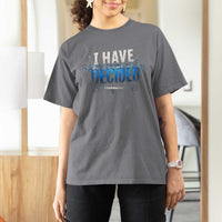 Christian Baptism T Shirt For Women New Believer Water Immersion Baptized I Have Decided