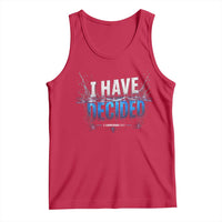 Christian Baptism Tank Top New Believer Water Immersion Baptized I Have Decided