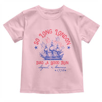 Funny 4th Of July Toddler T Shirt So Long London Had A Good Run Usa Patriotic - Wonder Print Shop
