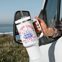 Funny 4th Of July Tumbler With Handle So Long London Had A Good Run Usa Patriotic - Wonder Print Shop