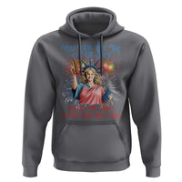 You Look Like The 4th Of July Makes Me Want A Hot Dog Real Bad Hoodie Funny 4th July Hot Dog Meme - Wonder Print Shop