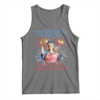 You Look Like The 4th Of July Makes Me Want A Hot Dog Real Bad Tank Top Funny 4th July Hot Dog Meme - Wonder Print Shop